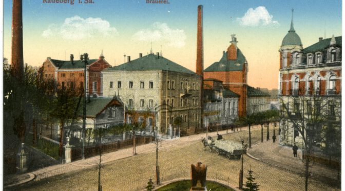 Radeberg Brewery 1916