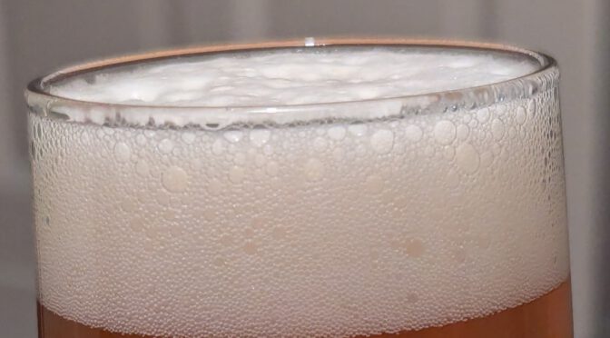 Kellerbier foam